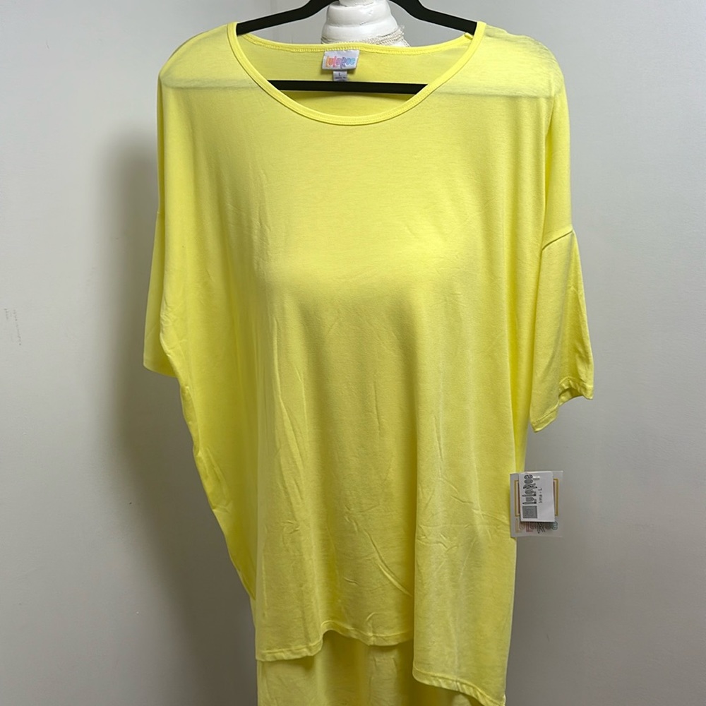 Solid Yellow Irma Tunic Top